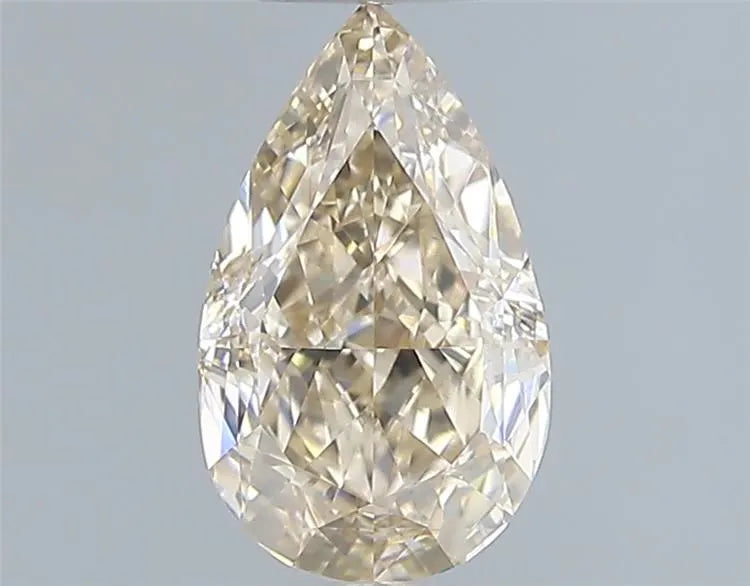 1.00ct Pear Natural Diamond (Colour Fancy Light, Clarity VS2, GIA Certified)