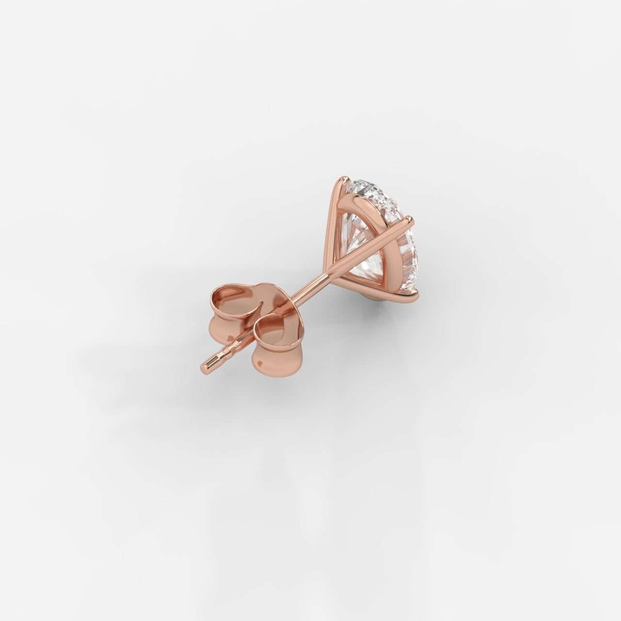 Elise Classic Diamond Stud Earrings – Oval