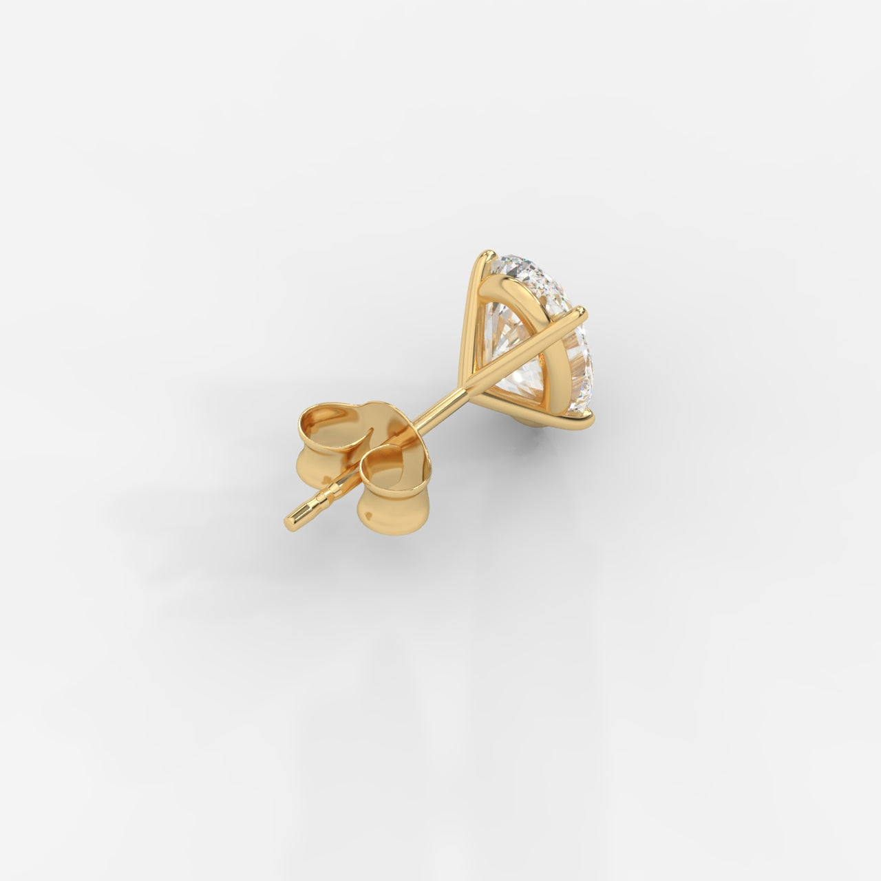 Elise Classic Diamond Stud Earrings – Oval