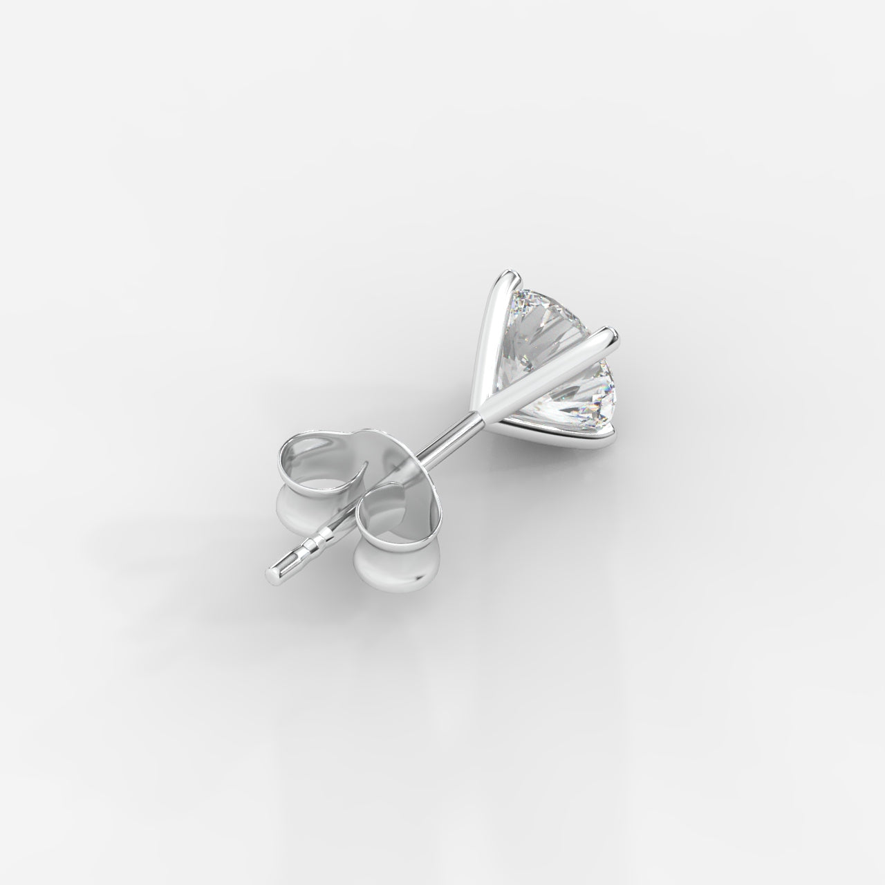 Elise Classic Diamond Stud Earrings – Round