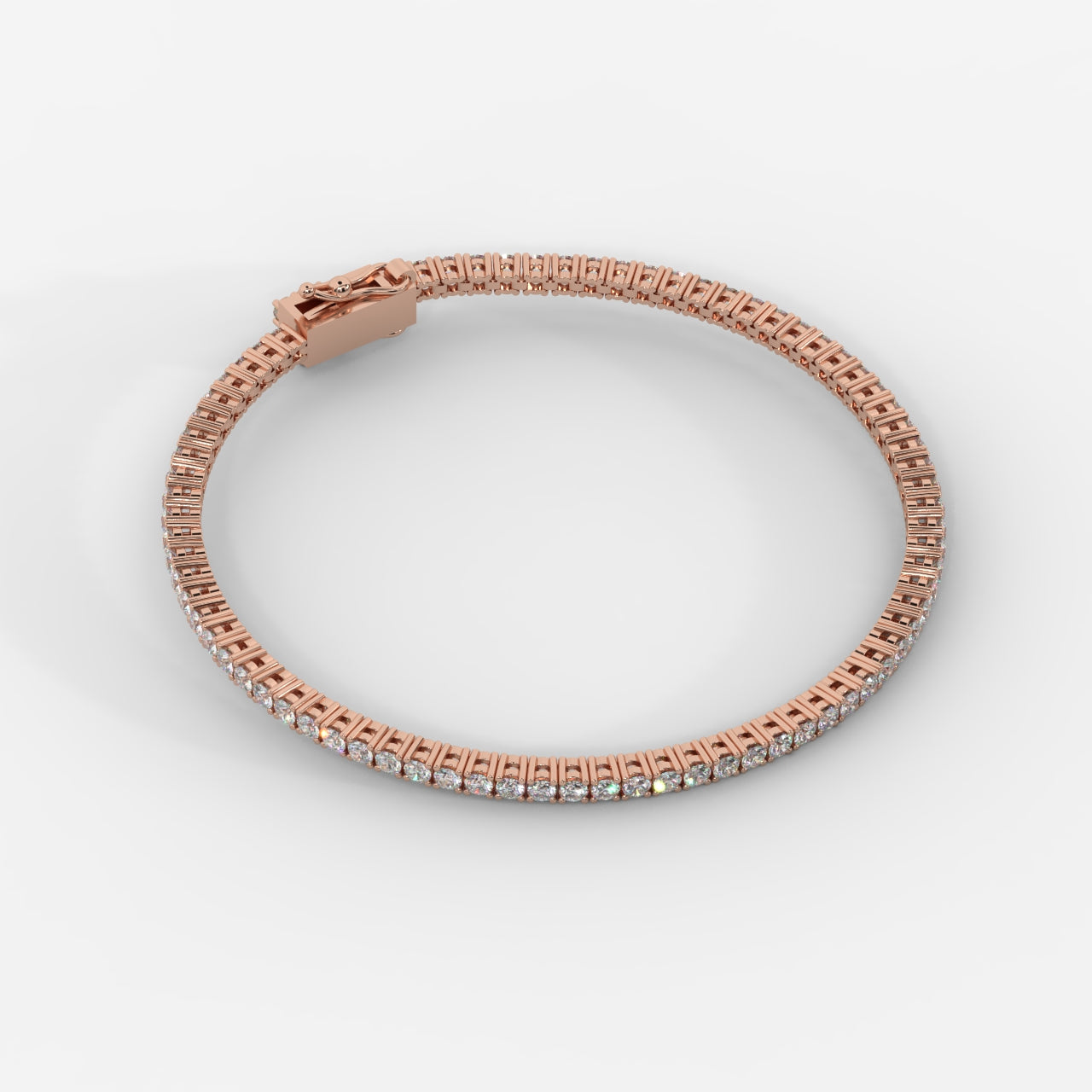 Sloane Classic Tennis Bracelet - Round
