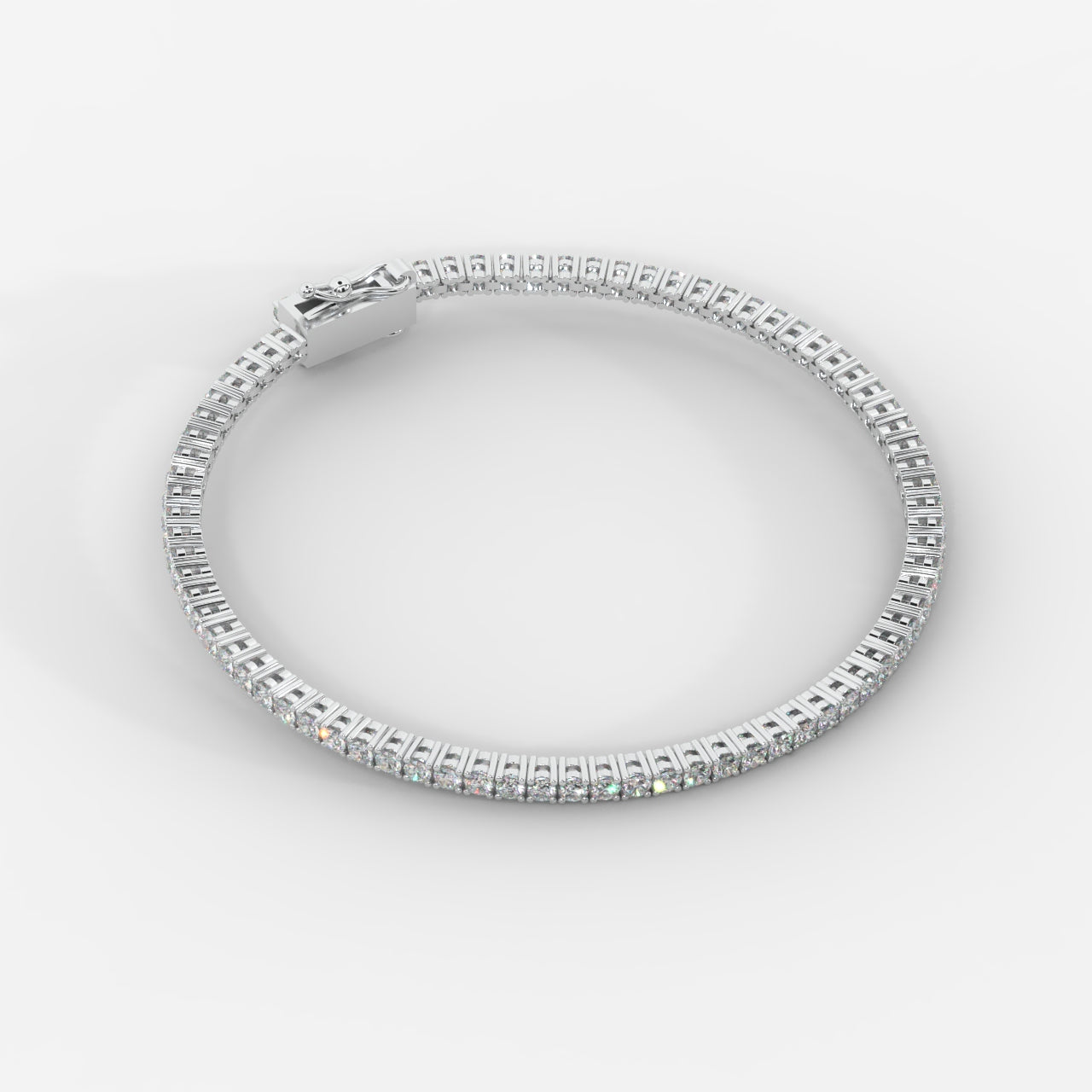 Sloane Classic Tennis Bracelet - Round