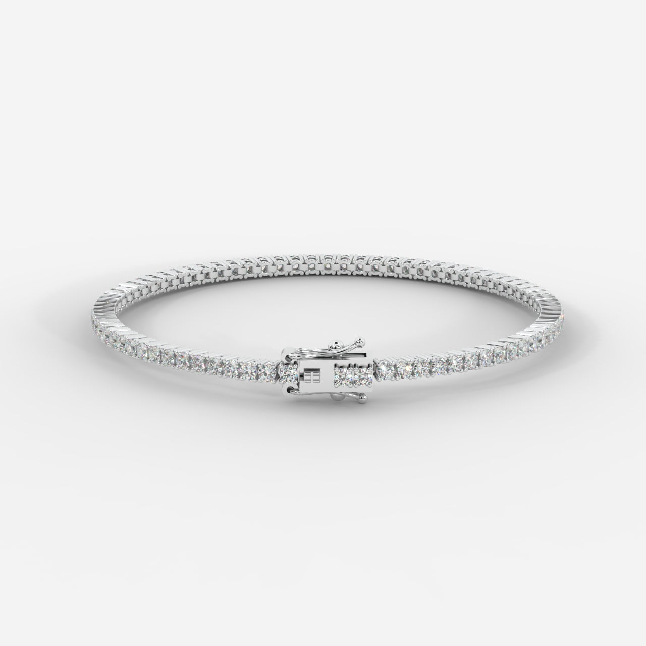 Sloane Classic Tennis Bracelet - Round