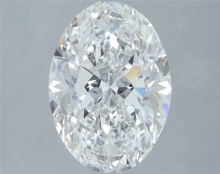 3.00ct Oval Lab Grown Diamond (Colour E, Clarity VVS2, IGI Certified)