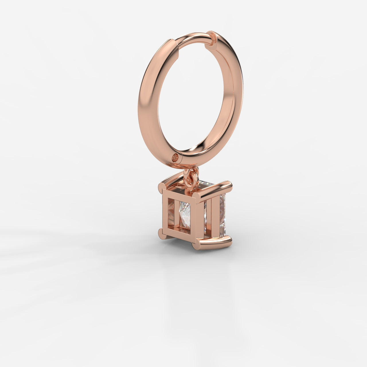 Lorissa Drop Huggie Hoop Earrings – Princess