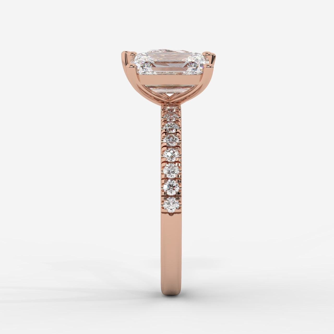 Adele Toi et Moi Diamond Ring – Emerald & Pear