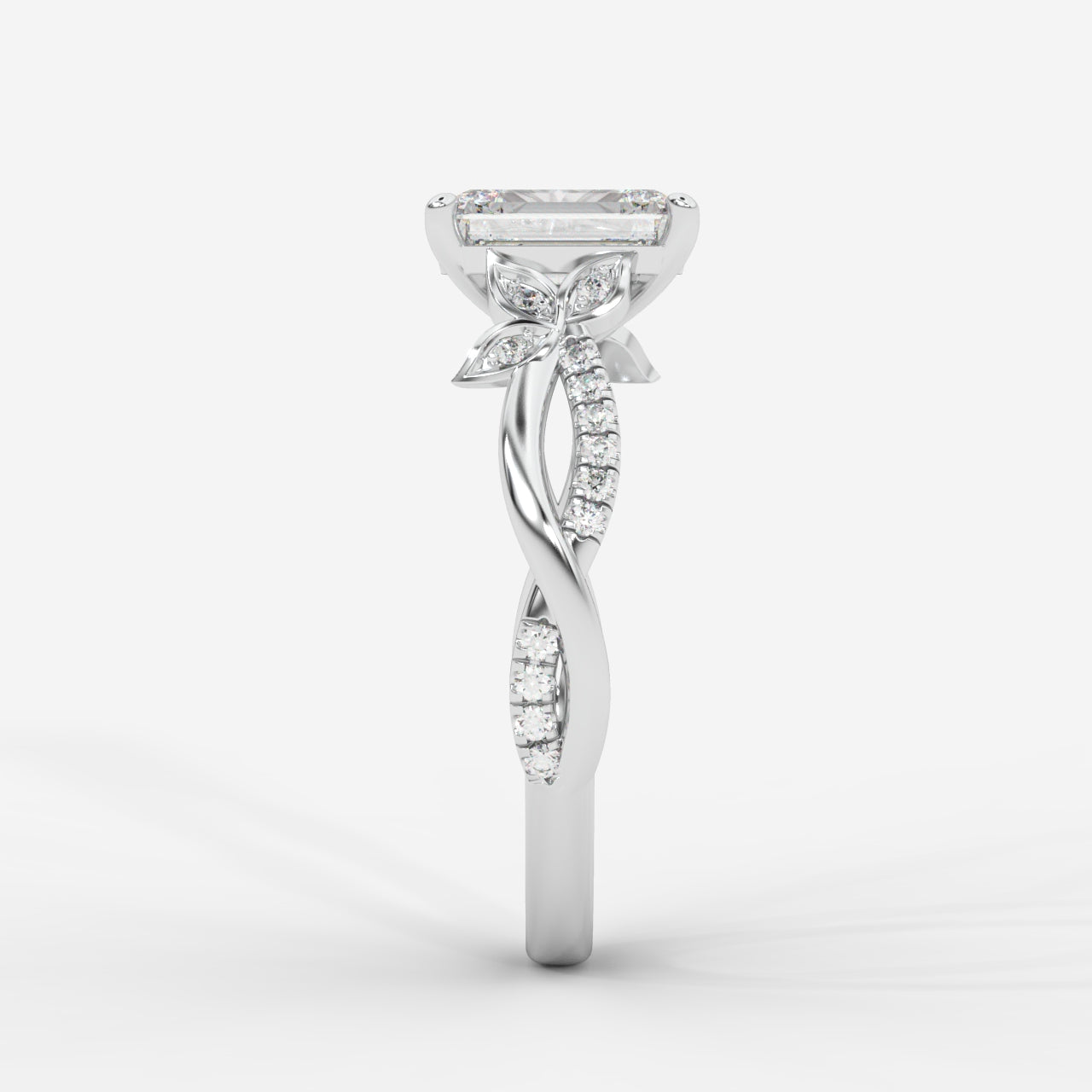 Ivy Vine Ring - Emerald