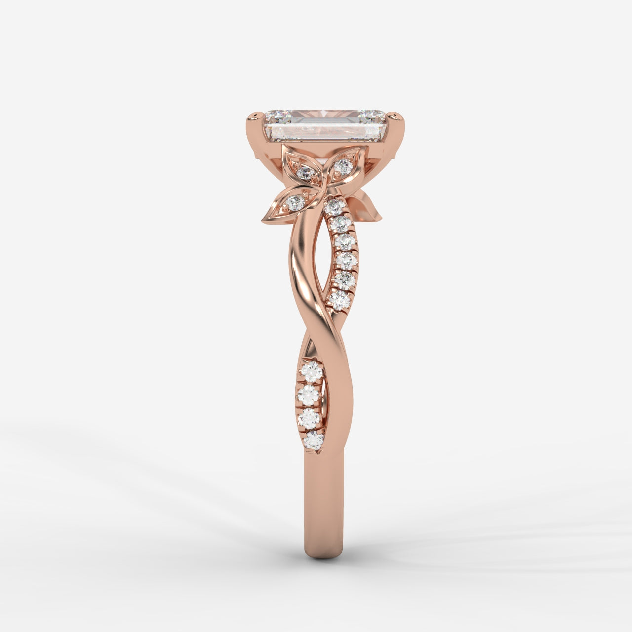 Ivy Vine Ring - Emerald