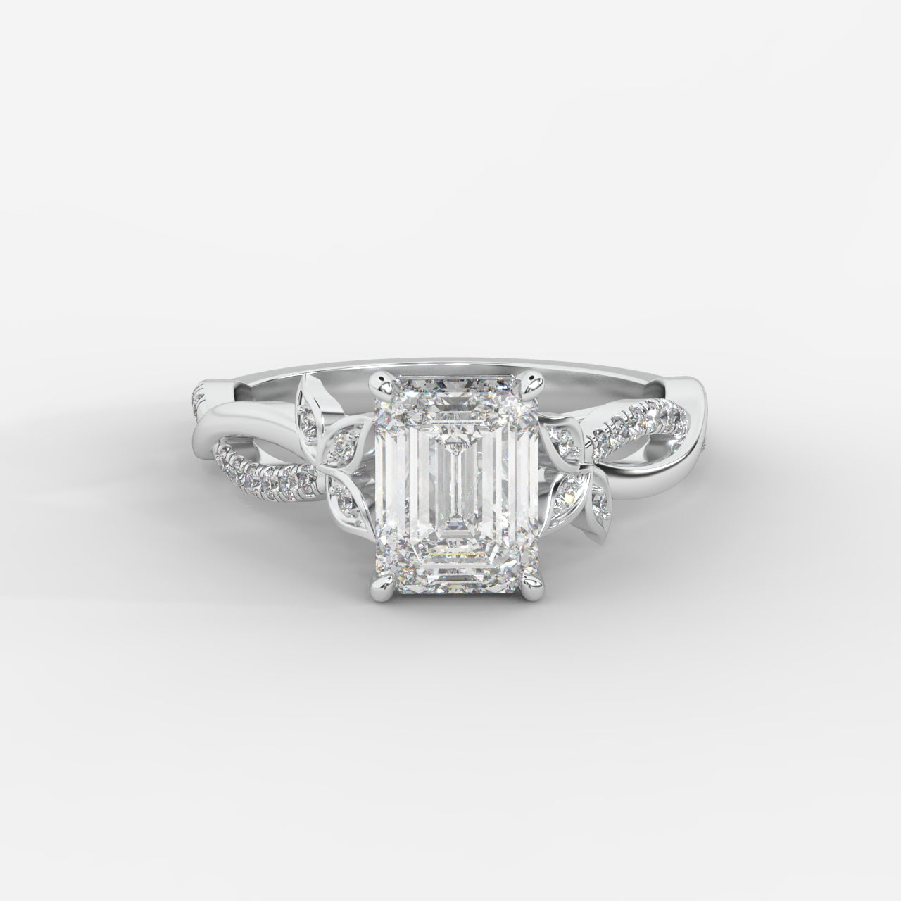 Ivy Vine Ring - Emerald