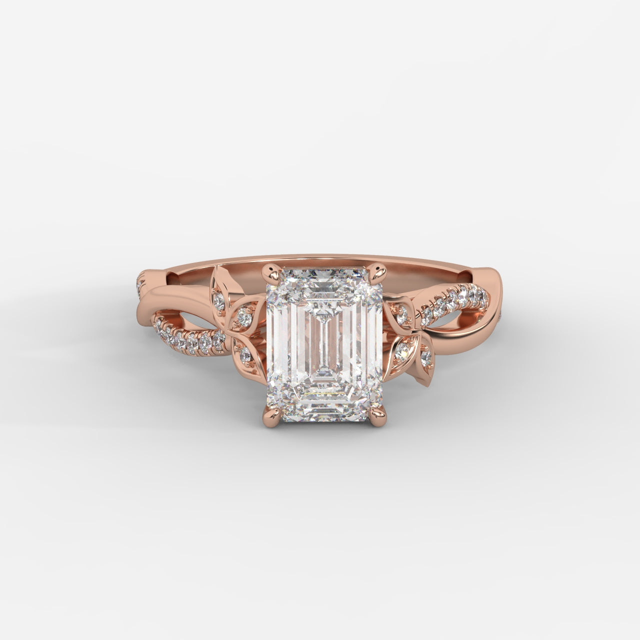 Ivy Vine Ring - Emerald