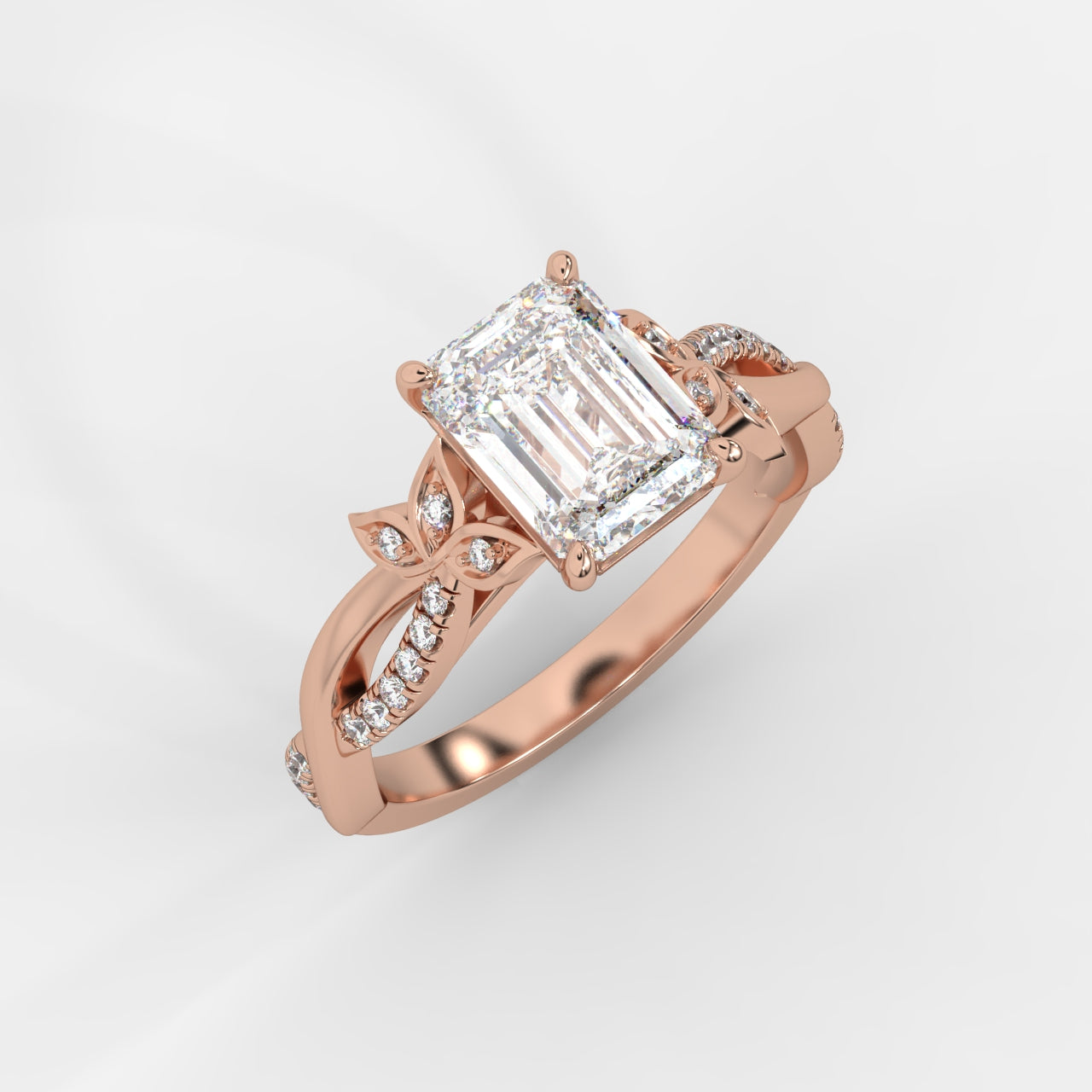 Ivy Vine Ring - Emerald