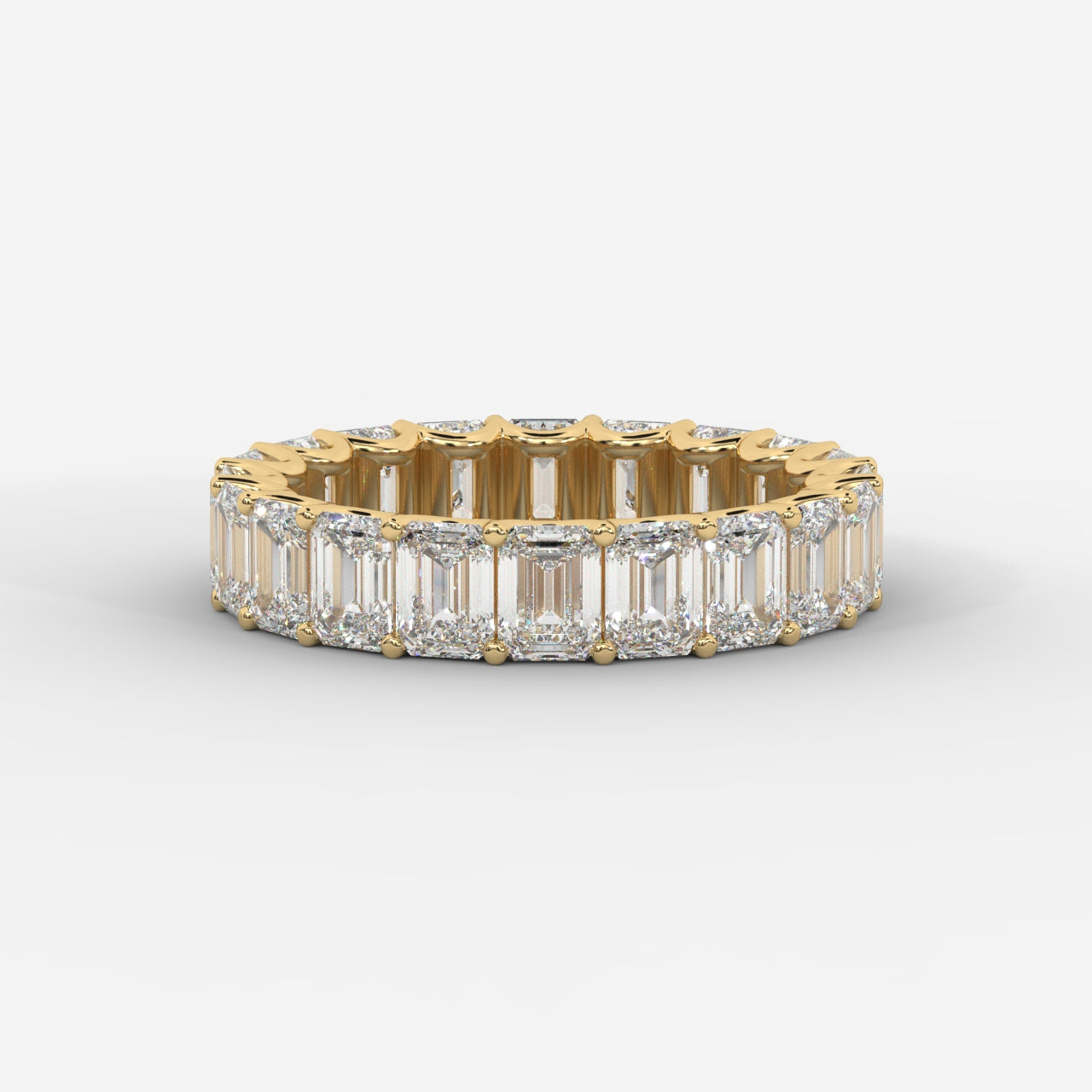 Casey Eternity Band - Emerald