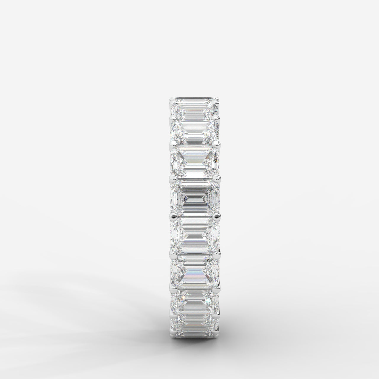 Casey Eternity Band - Emerald