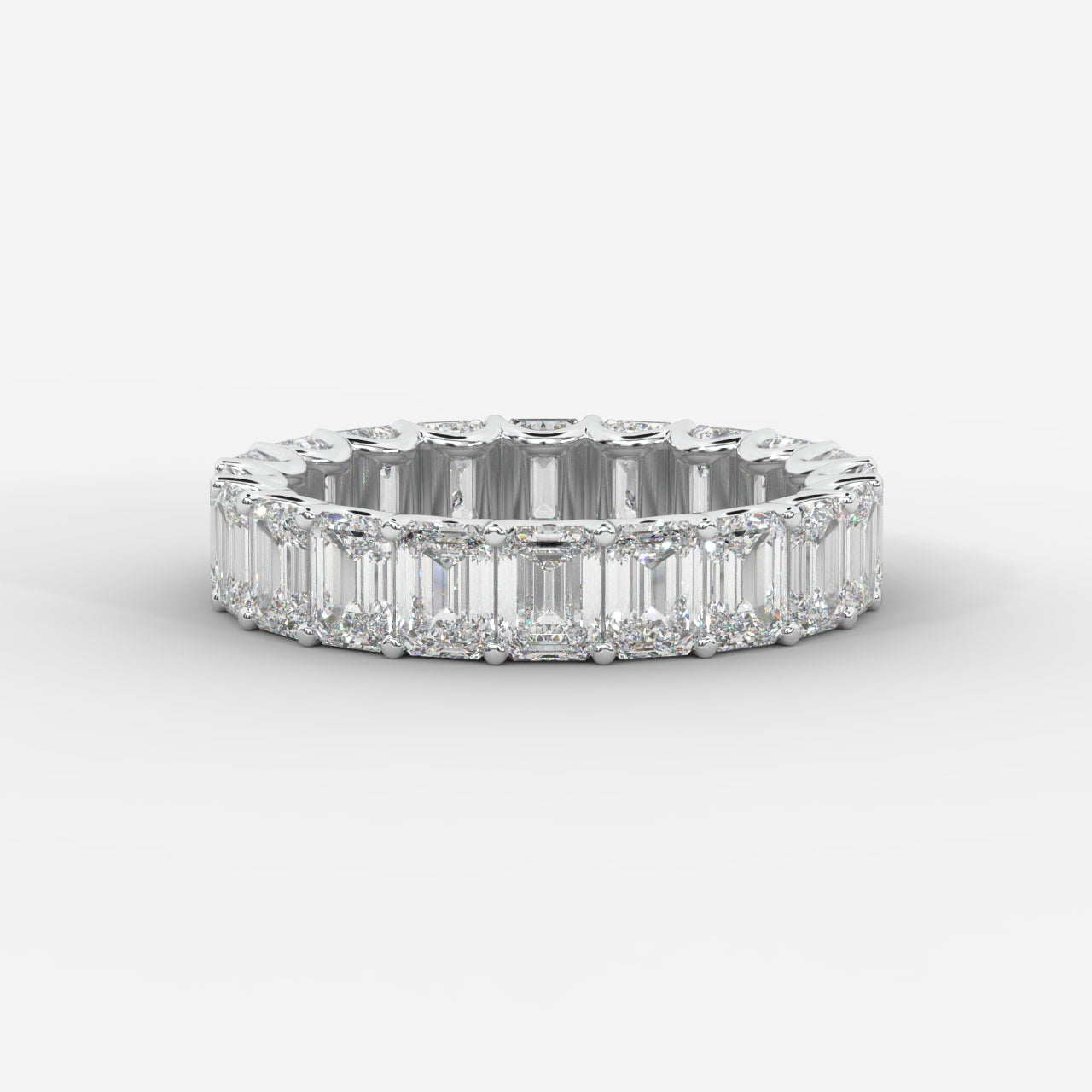 Casey Eternity Band - Emerald