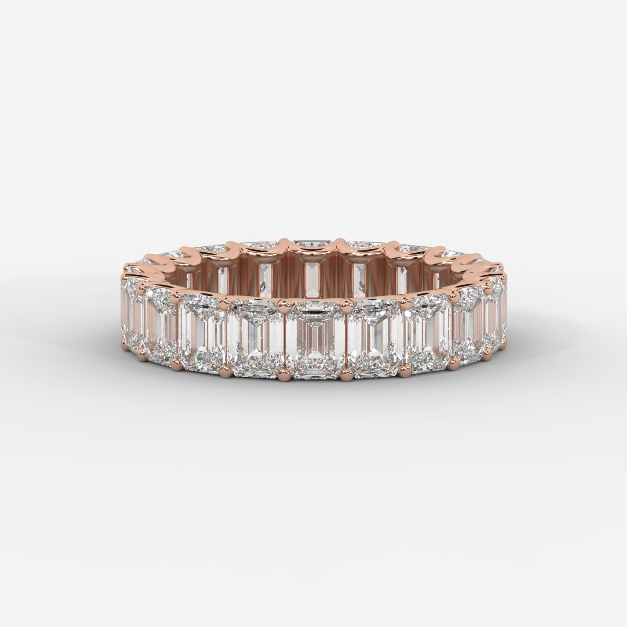 Casey Eternity Band - Emerald