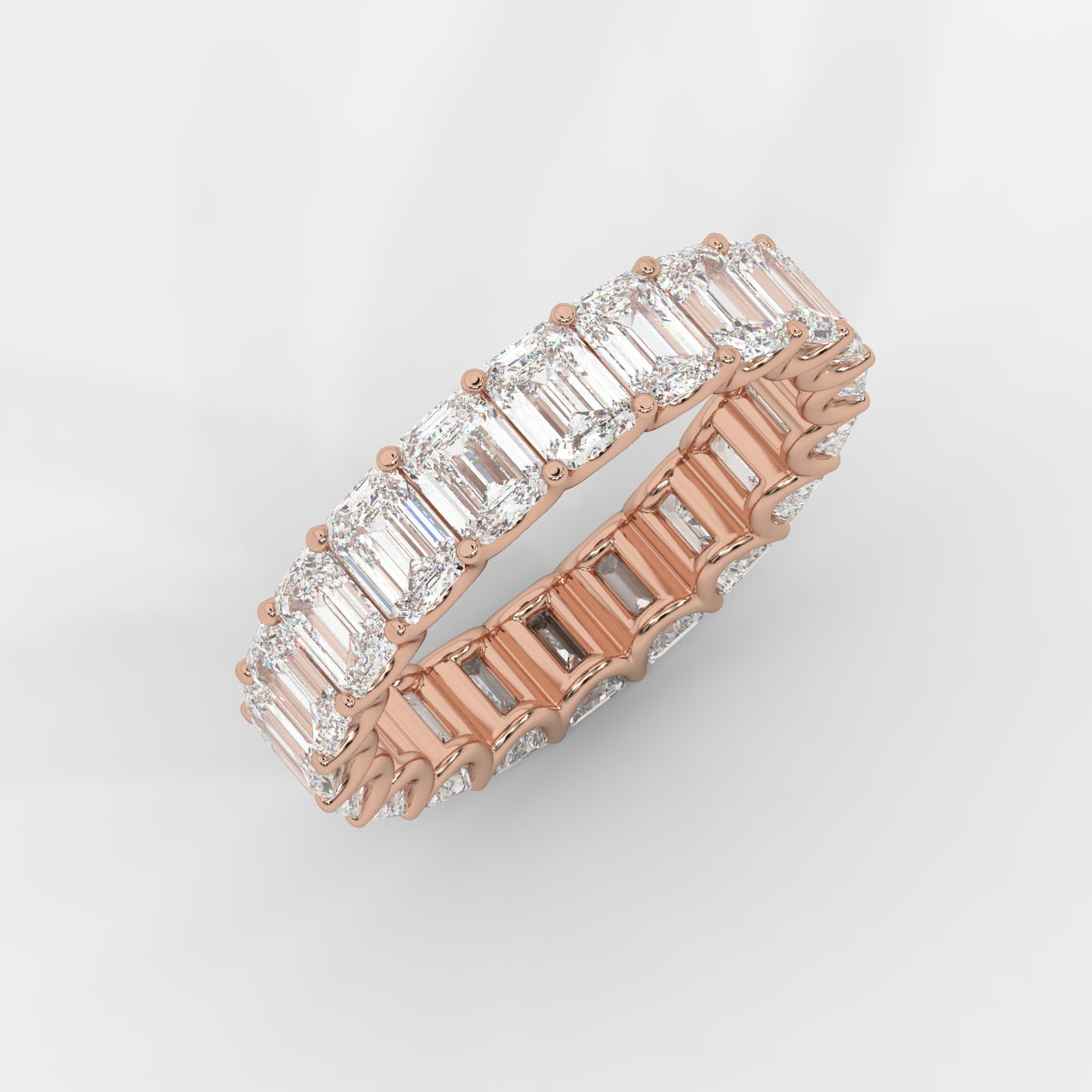 Casey Eternity Band - Emerald