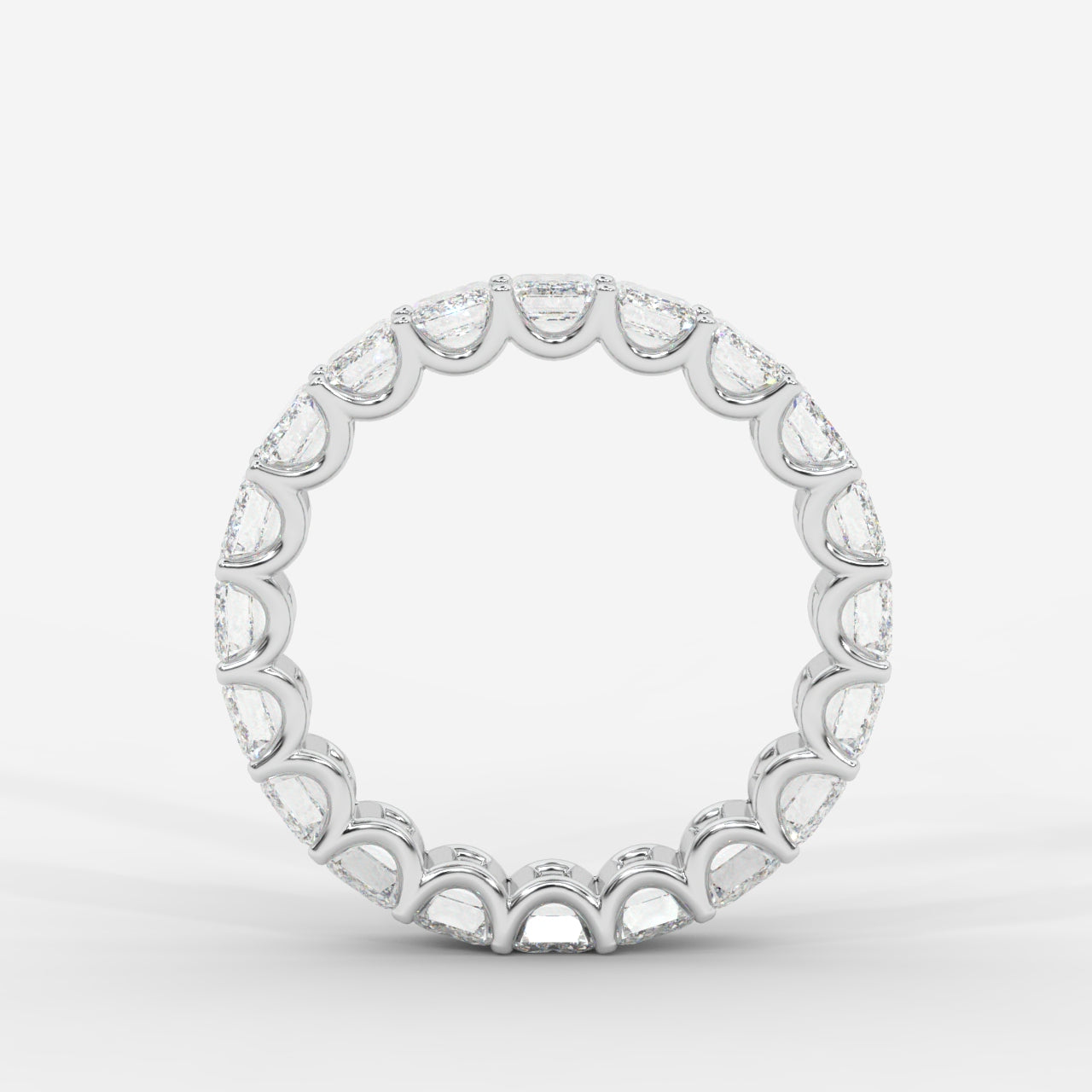 Casey Eternity Band - Emerald
