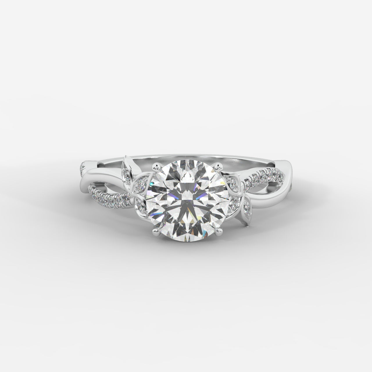 Ivy Vine Ring - Round