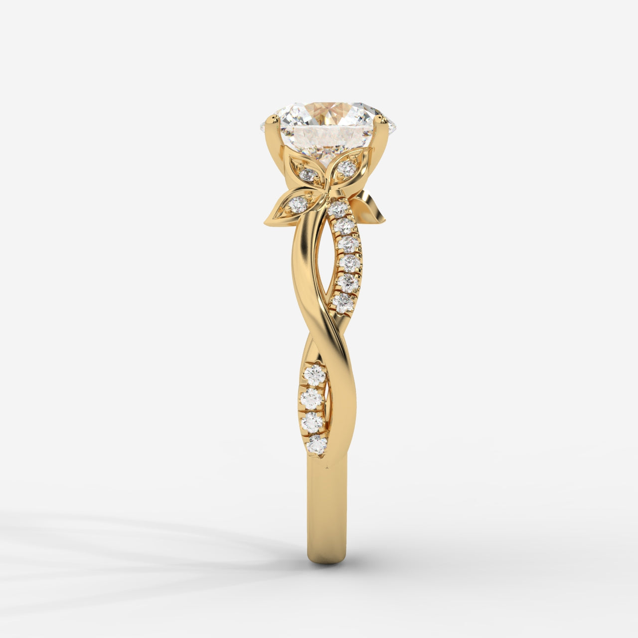 Ivy Vine Ring - Round