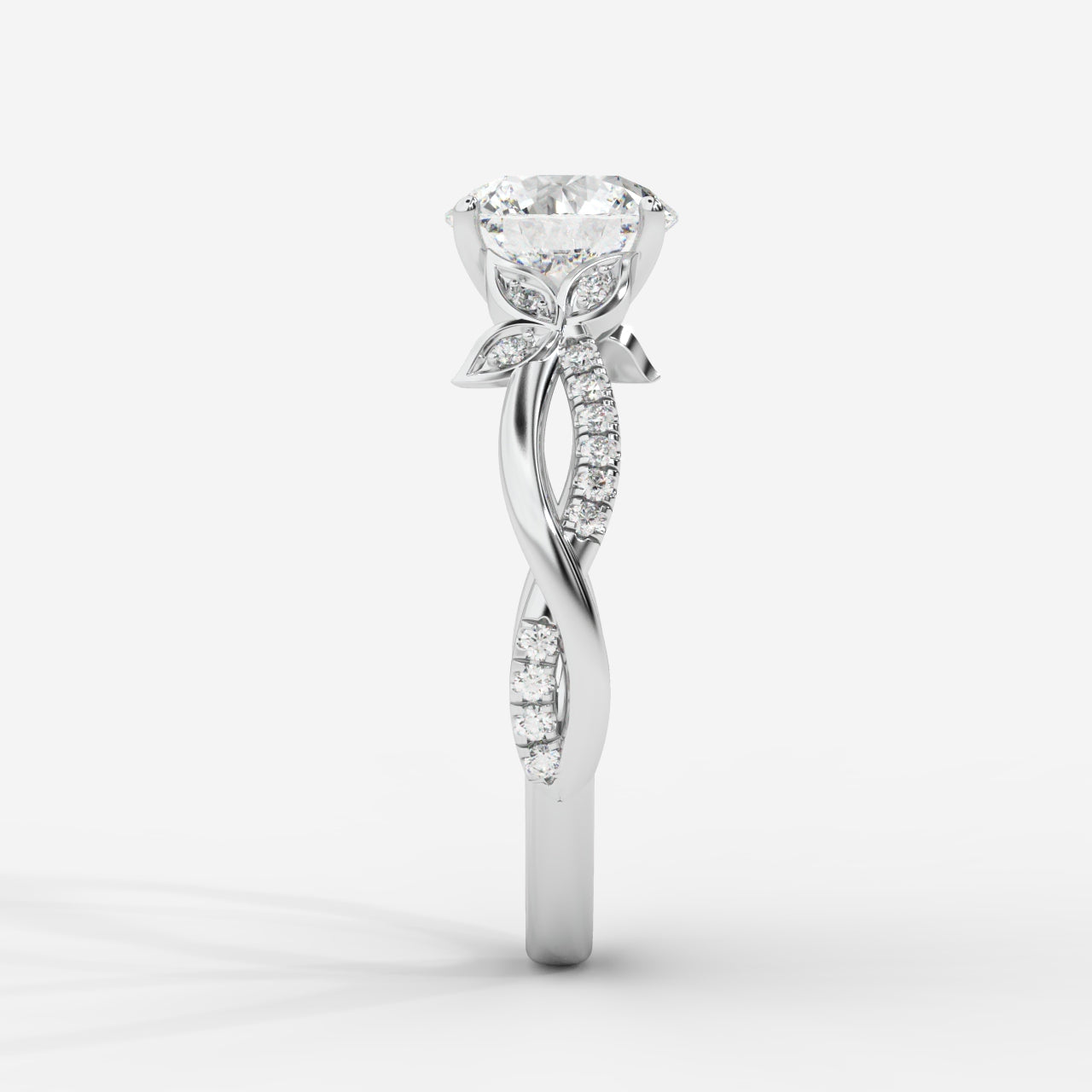 Ivy Vine Ring - Round