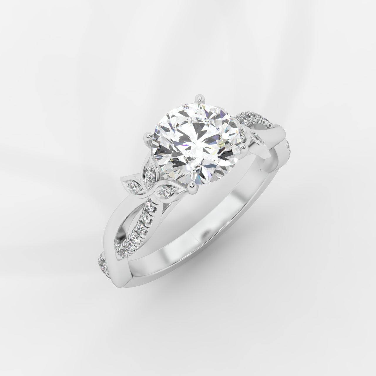 Ivy Vine Ring - Round