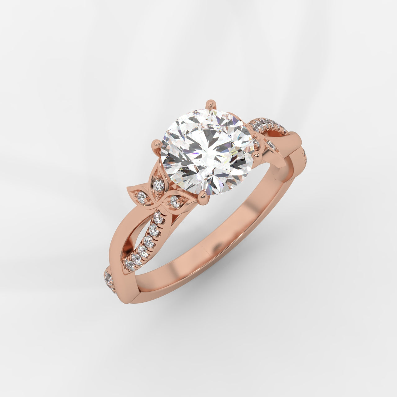 Ivy Vine Ring - Round