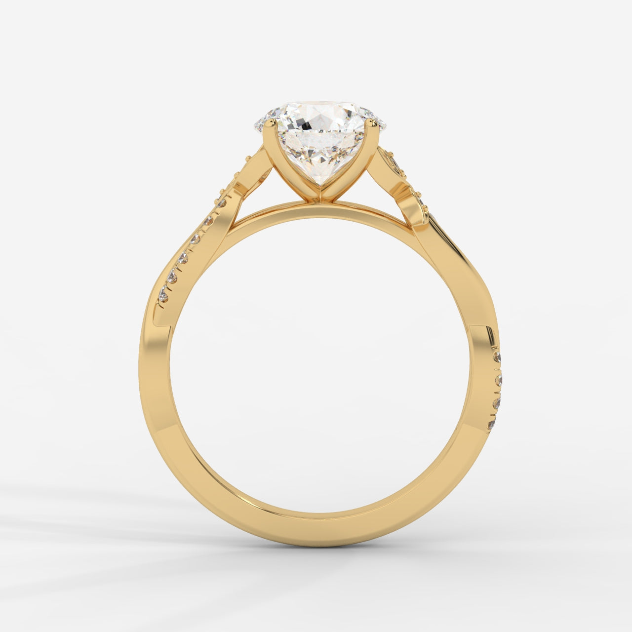 Ivy Vine Ring - Round