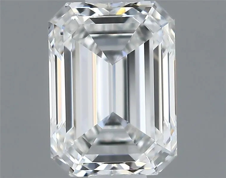 0.70ct Emerald Natural Diamond (Colour E, Clarity VVS2, GIA Certified)