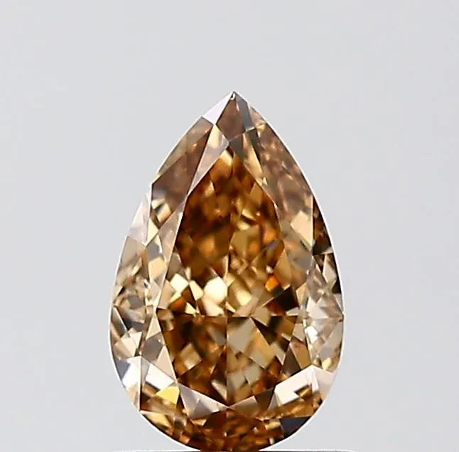 0.92ct Pear Natural Diamond (Colour Fancy, Clarity VVS1, GIA Certified)