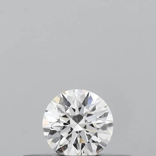 0.16ct Round Natural Diamond (Colour F, Clarity VS2, Cut EX, GIA Certified)