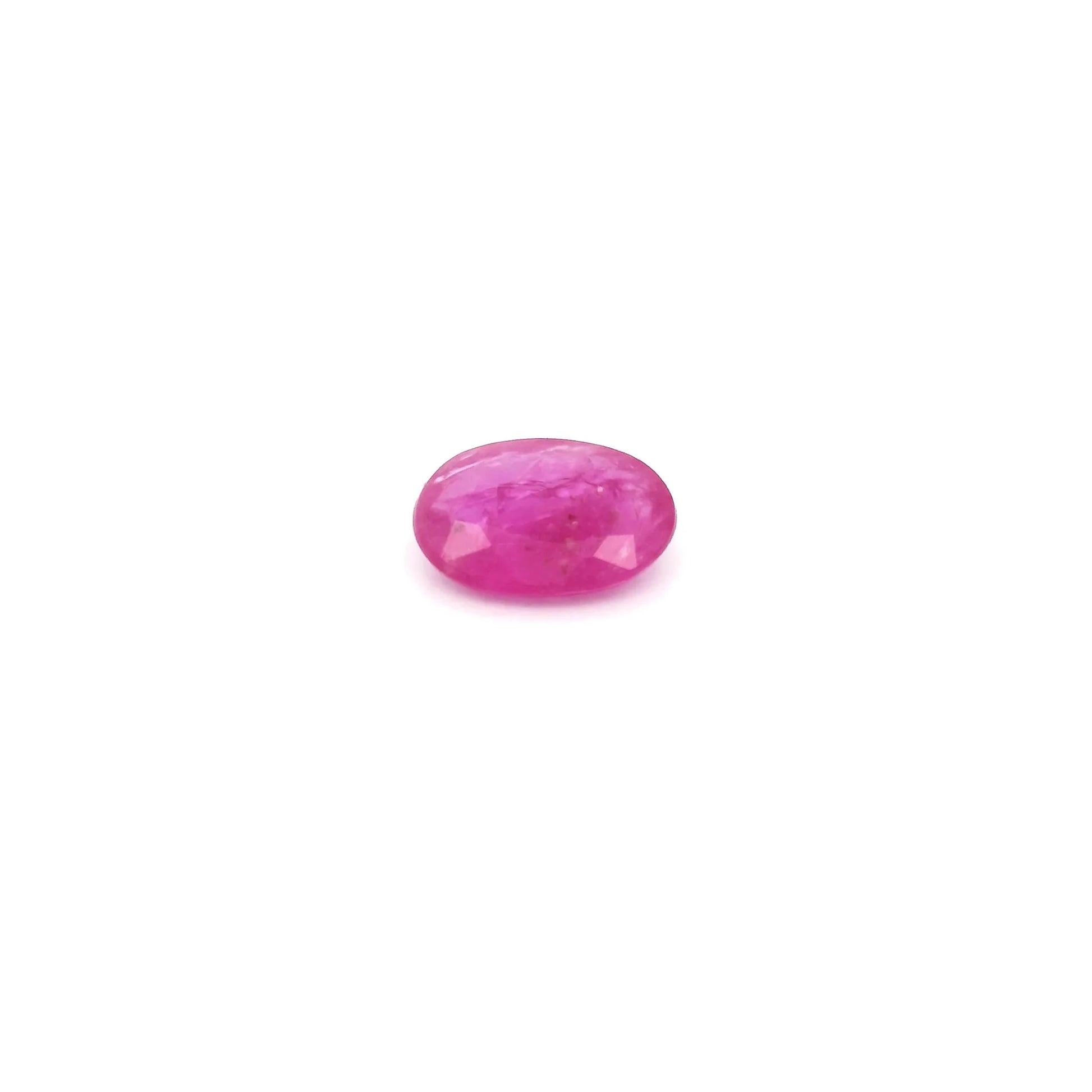 0.50ct Oval Natural Ruby (Colour Red, Clarity Moderately Included, Cut Faceted)