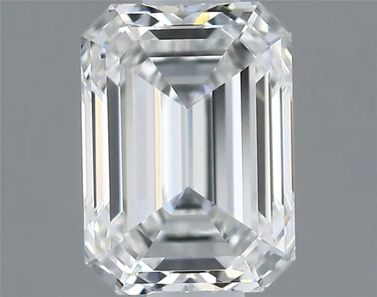 0.70ct Emerald Natural Diamond (Colour E, Clarity VVS2, GIA Certified)