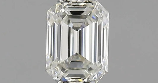0.70ct Emerald Natural Diamond (Colour G, Clarity VVS1, Cut VG, IGI Certified)