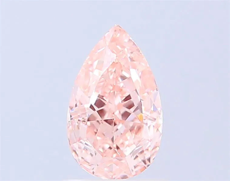 1.65ct Pear Lab Grown Diamond (Colour Fancy Vivid Pink, Clarity VVS1, IGI Certified)