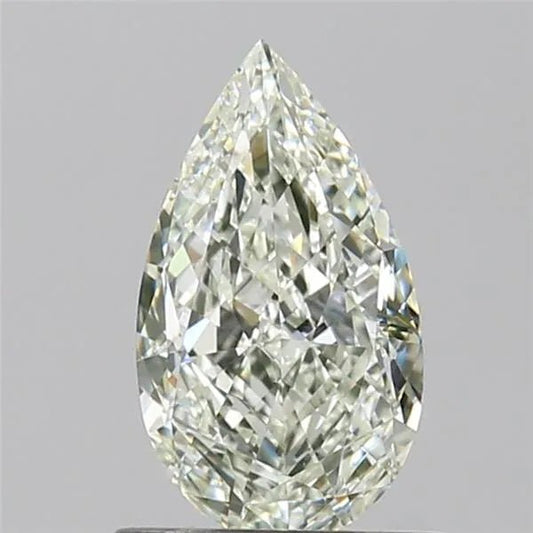 1.01ct Pear Natural Diamond (Colour Very Light Green, Clarity VS2, GIA Certified)