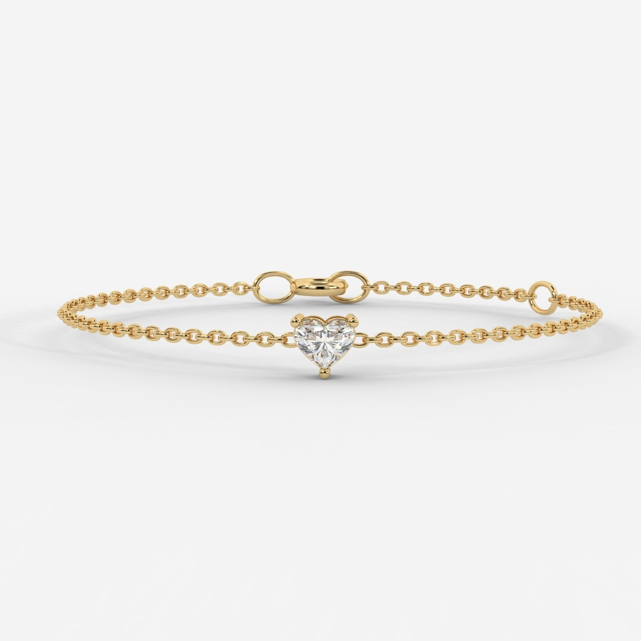 🎁 0.30 CT Heart Bracelet (100% off)
