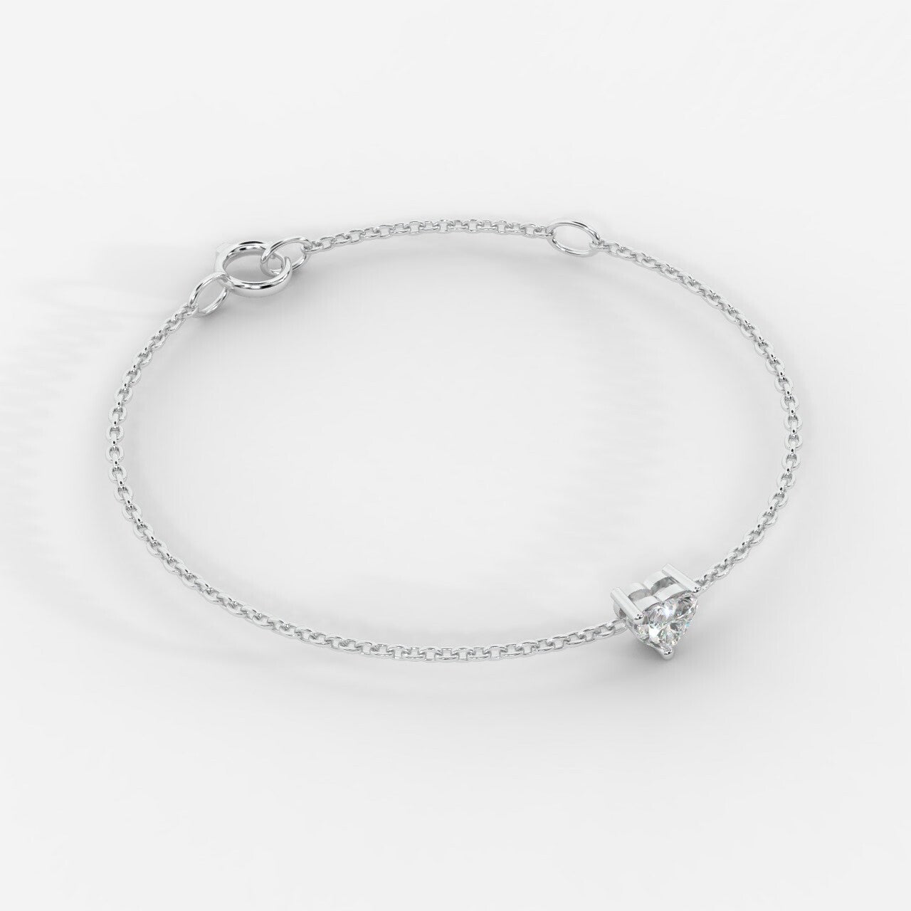 0.30 CT Heart Bracelet