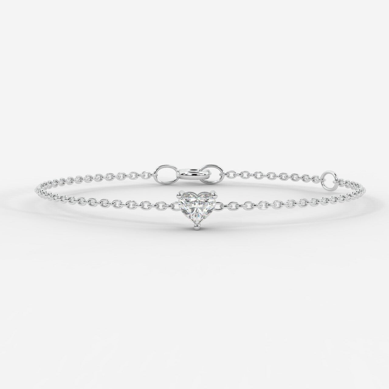 0.30 CT Heart Bracelet