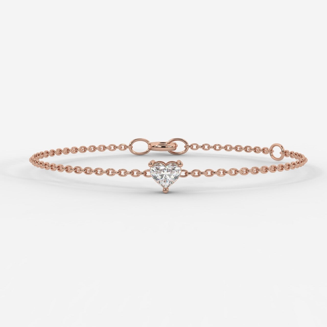 0.30 CT Heart Bracelet