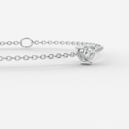 🎁 0.30 CT Heart Bracelet (100% off)