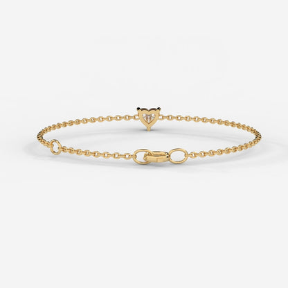 0.30 CT Heart Bracelet