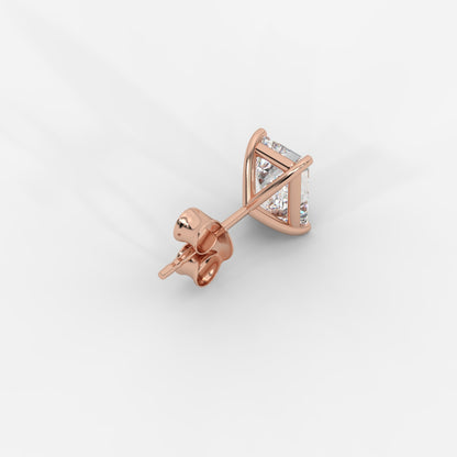 Elise Classic Diamond Stud Earrings – Emerald