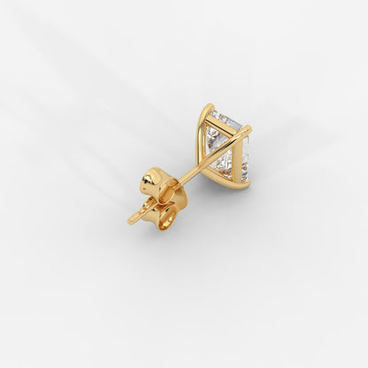 Elise Classic Diamond Stud Earrings – Emerald