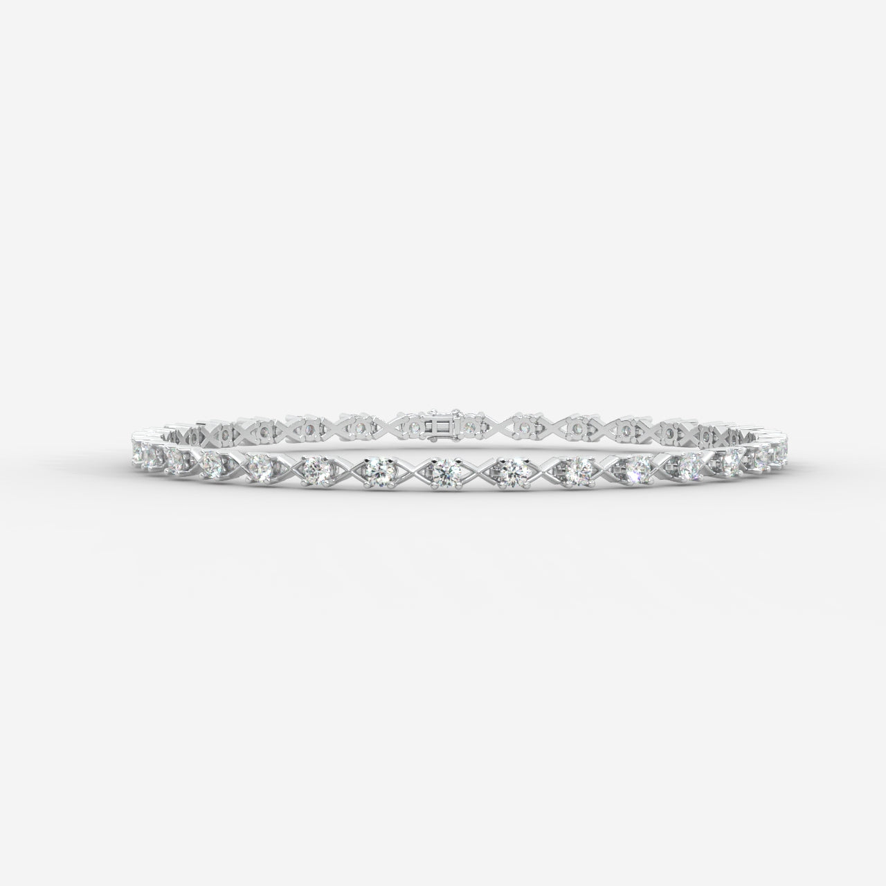XO Tennis Bracelet - Round
