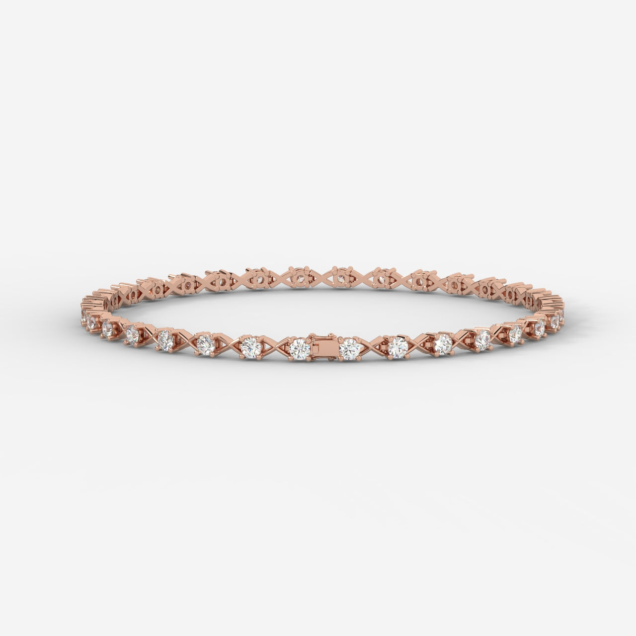 XO Tennis Bracelet - Round