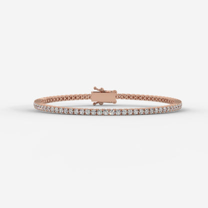 Sloane Classic Tennis Bracelet - Round