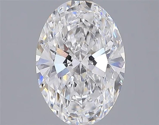 1.99ct Oval Lab Grown Diamond (Colour D, Clarity VVS1, IGI Certified)