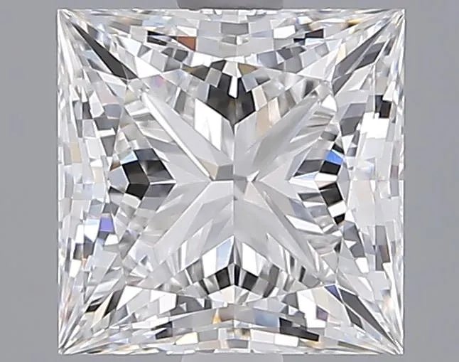 2.00ct Princess Lab Grown Diamond (Colour F, Clarity VVS1, IGI Certified)