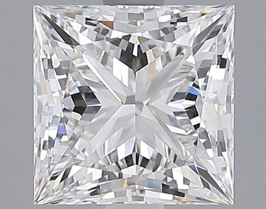 2.00ct Princess Lab Grown Diamond (Colour F, Clarity VVS1, IGI Certified)