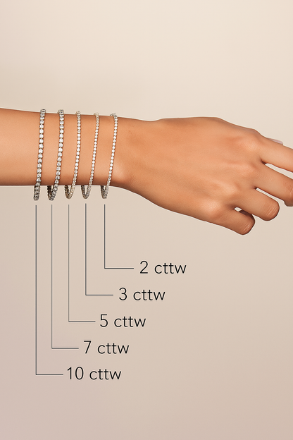 Sloane Classic Tennis Bracelet - Round